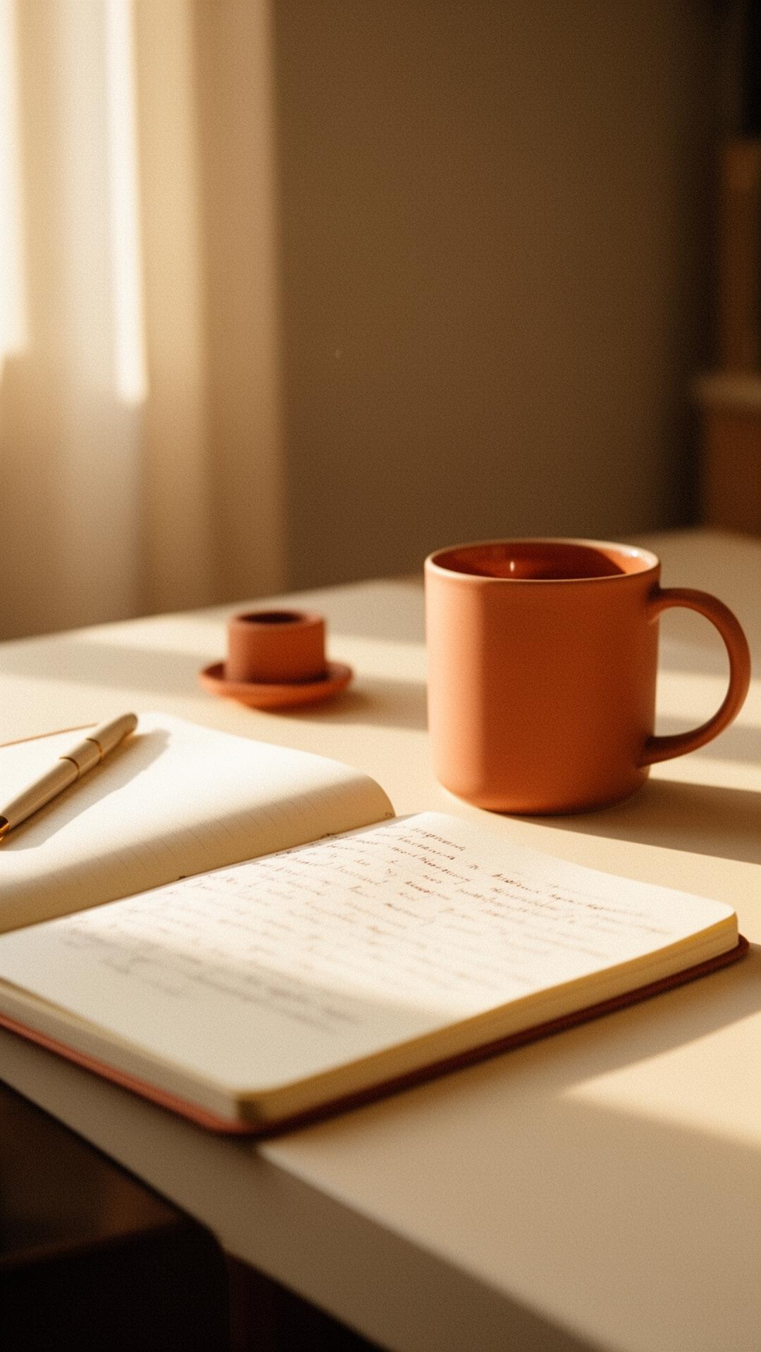 Cozy studio desk
